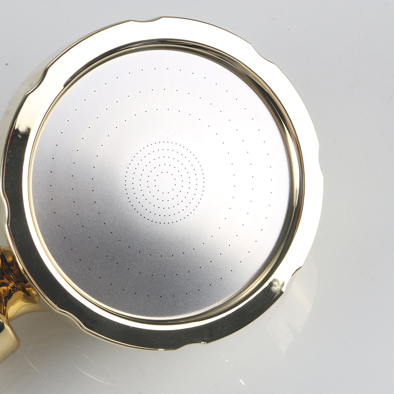 Japanese gold showerhead