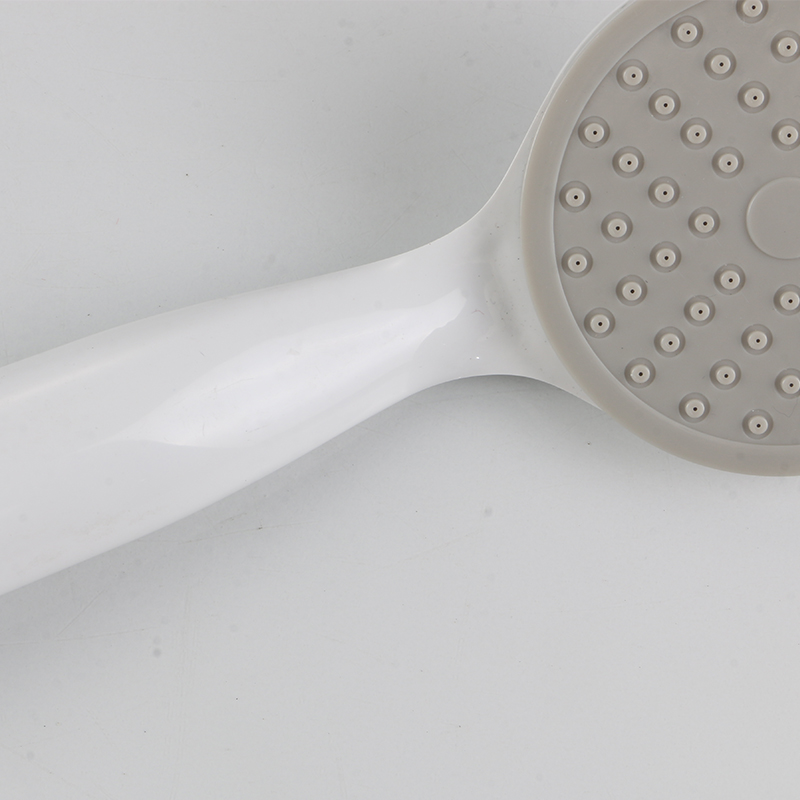 Thickened grey face shower