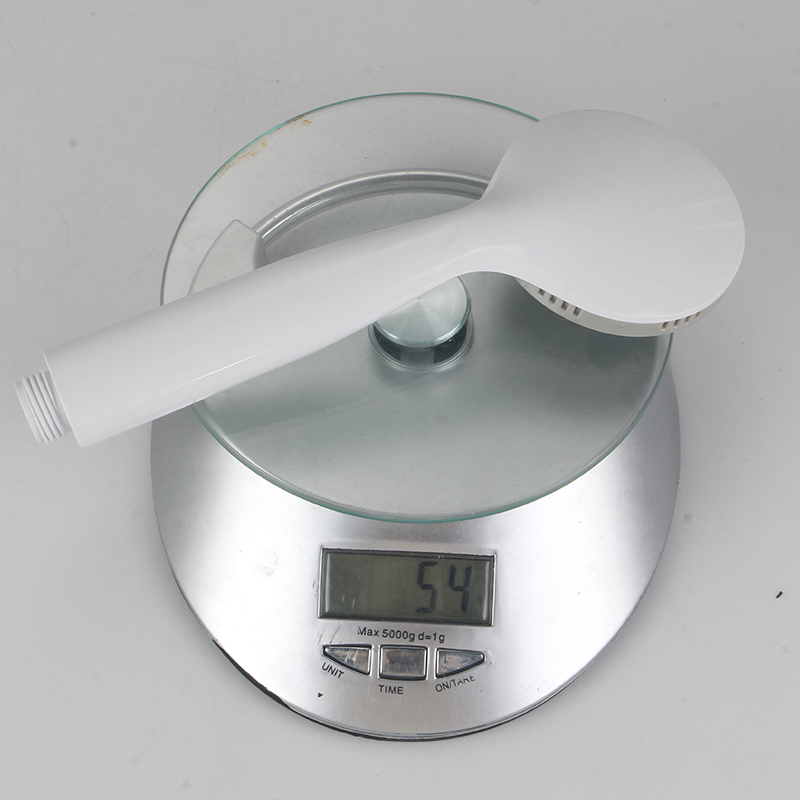 Thickened grey face shower